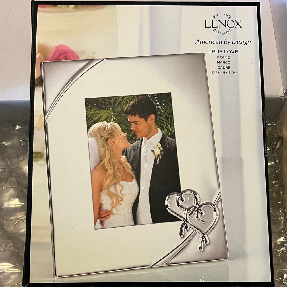 Lenox True Love Silver Frame